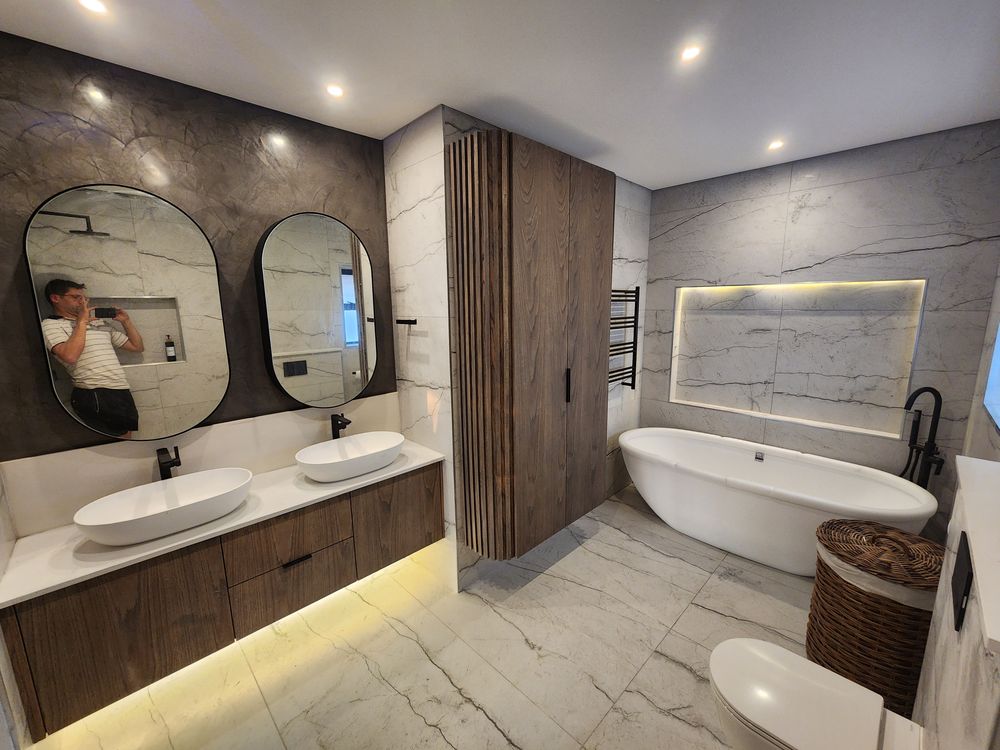 Bedfordview bathroom build 3