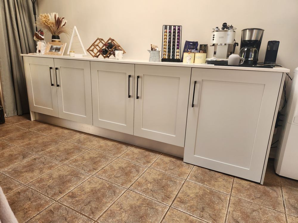 Custom dining room cabinet build Edenvale 1