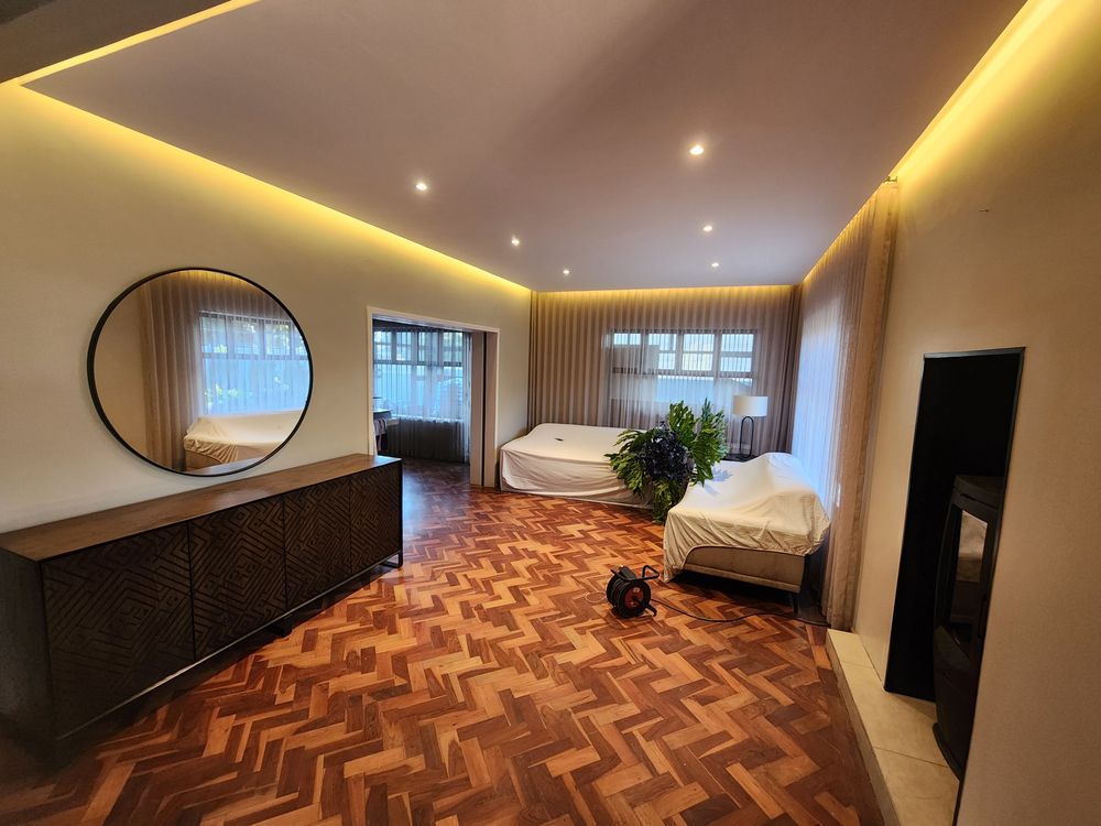Custom floating ceiling build Bedfordview 3