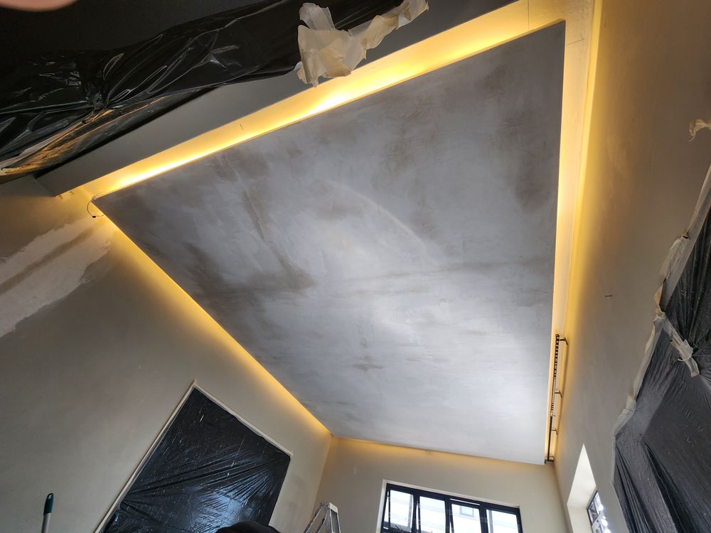 Custom floating ceiling build Bedfordview 1