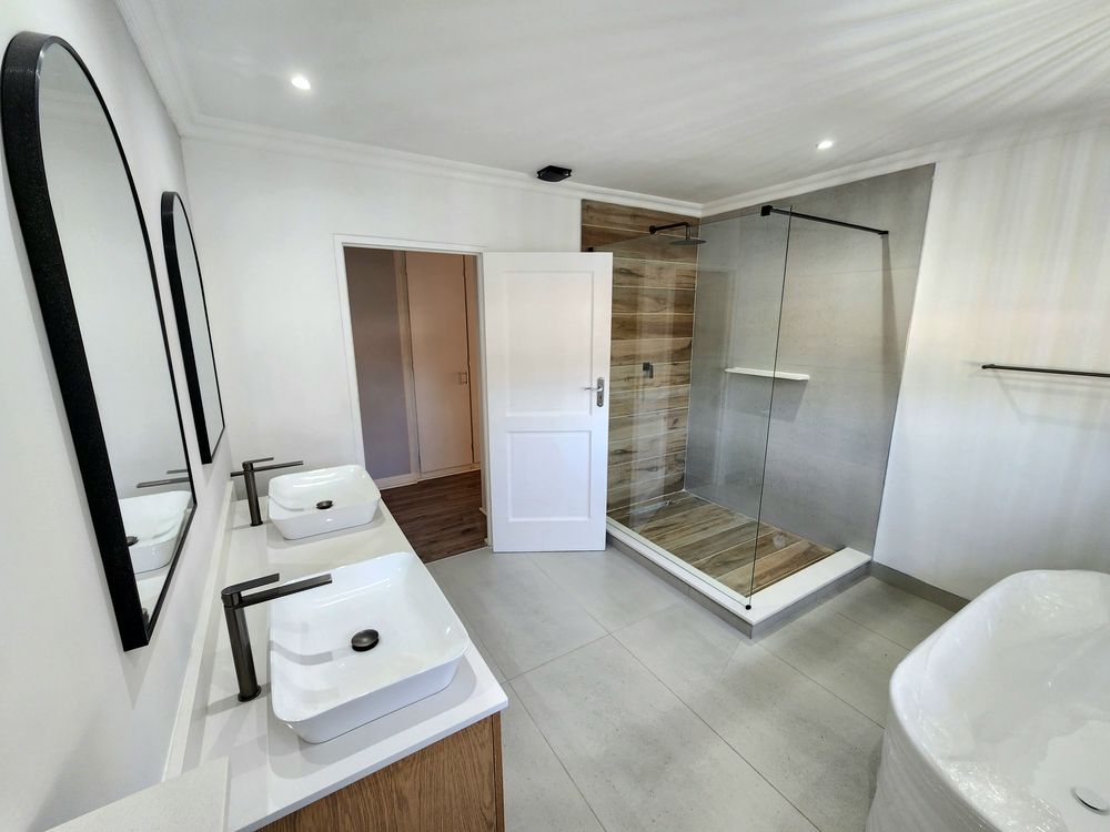 Scandinavian bathroom build Bedfordview 1
